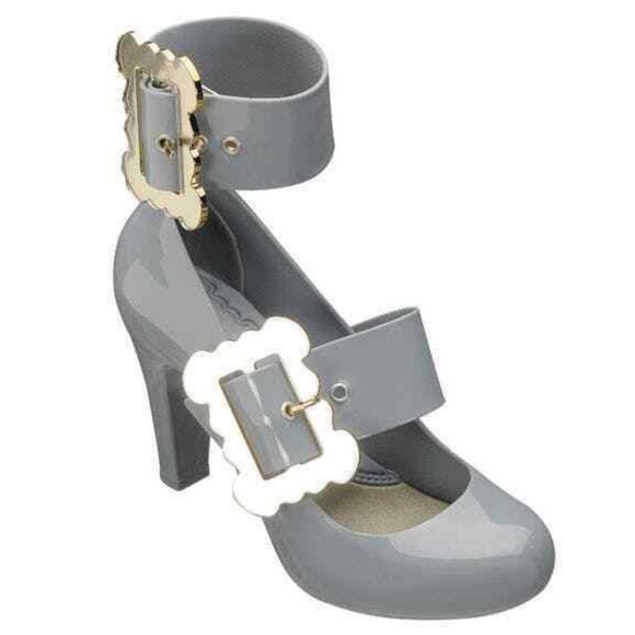 Vivienne Westwood Shoes - Vivienne Westwood Anglomania Melissa shoes heels Temptation Gray